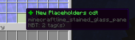 Of course, we have to create a placeholder condition